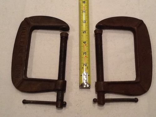 1 lot of 2 // 4 inch B&amp;G C clamps