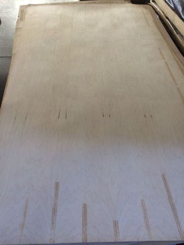Wood Veneer Maple 48x97 1pcs total 3-Ply Wood Backed &#034;EXOTIC&#034; 505/5A.3
