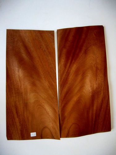 Exotic Wood Veneer - Mahogany Swirl  #17-A