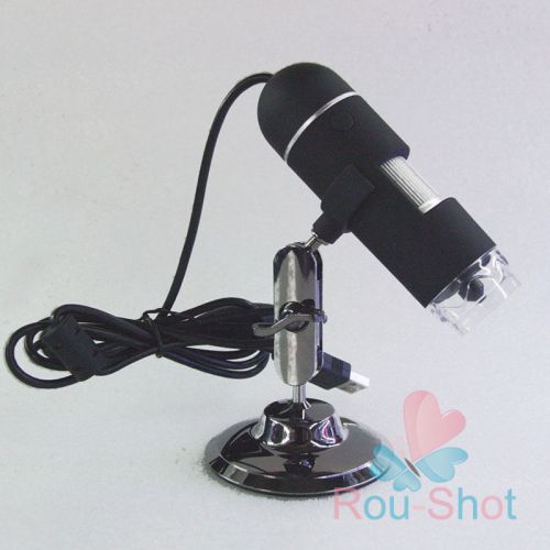 U205 usb 200x 8 led microscope endoscope video camera magnifier w/stand digital for sale