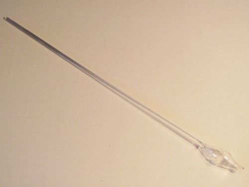 Glass overhead stirrer mixer shaft paddle 6 mm  18.5&#034; for sale