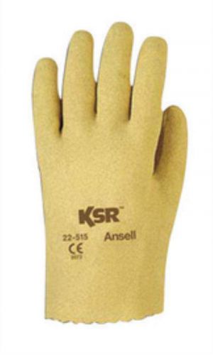 KSR Vinyl Coated Glove Slip-On Style W/Interlock Knit Liner