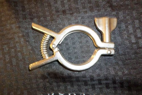 304 stainless steel 2&#034; single pin sanitary squeeze clamp for sale