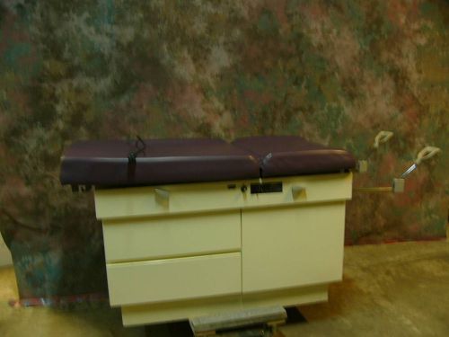Umf united metal fabrications 5100 series exam/tattoo table with drawer warmer for sale