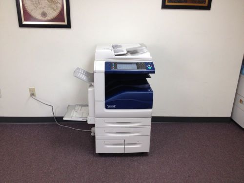 Xerox workcentre 7545 color copier machine network printer scanner fax 11x17 mfp for sale