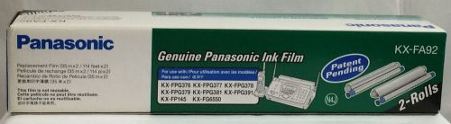 Panasonic KX-FA92 Plain Paper Film--NEW, FACTORY SEALED!!