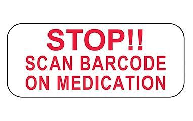 Stop Scan Barcode on Medication Label