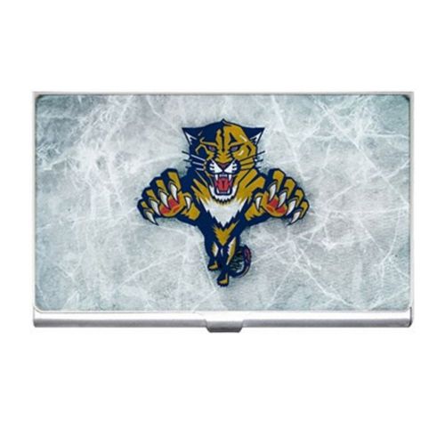 Custom Florida Panthers Business Name Credit ID Card Holder Free Shipping