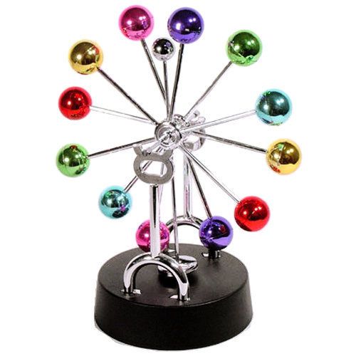 Asteroid Perpetual Motion Revolving DESK ART Kinetic Executive Toy Display