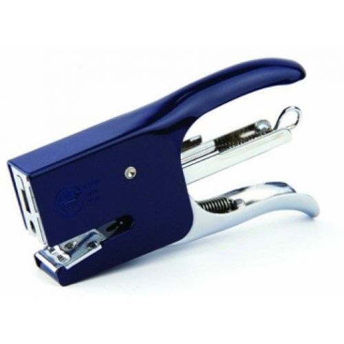 Delta Steel Commercial Mini Plier Stapler, 25-30 Sheet Capacity Blue