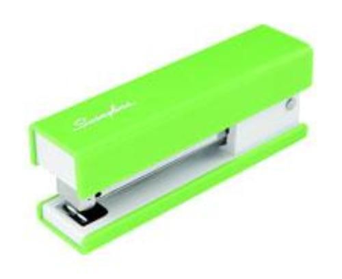 Acco swingline fashion runway stapler solid green for sale
