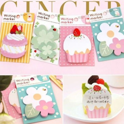 Lovely Cartoon Sticker Post It Bookmark Mark Memo Index Flag Sticky Notes AB01