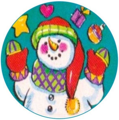 30 Personalized Christmas Snowman Return Address Labels Gift Favor Tags  (sn3)