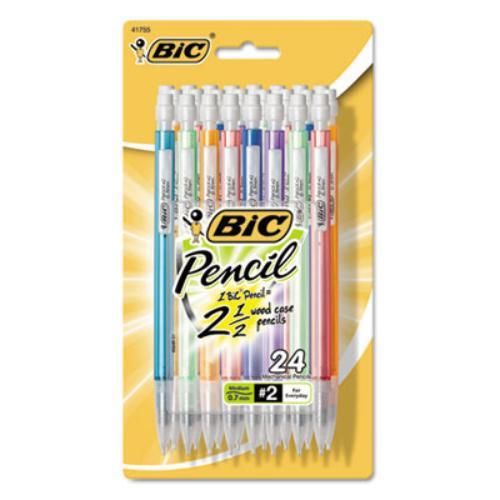 Bic Corporation MPLP241 Mechanical Pencils With Colorful Barrels, 0.7 Mm,