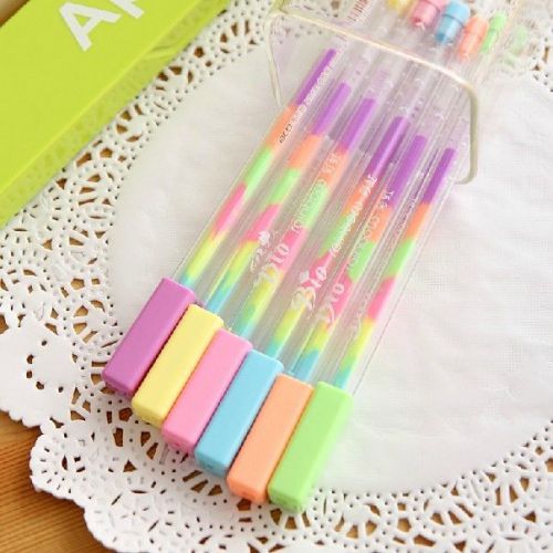 1 pcs color gel pens,gradient color pen,sign pens,bling roller pens,maker pens