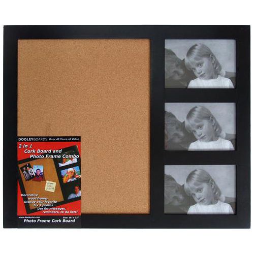 Cork Bulletin Board and Picture Frame