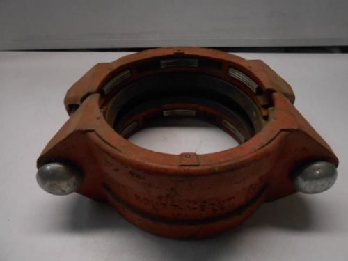 USED VICTAULIC ROUST-A-BOUT 6&#034; 99N GROOVED PIPE COUPLING -18M4