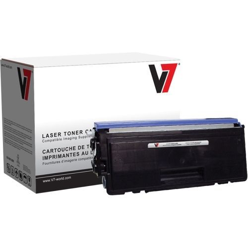 V7 Black High Yield Toner Cartridge for Brother Laser 7000 Page