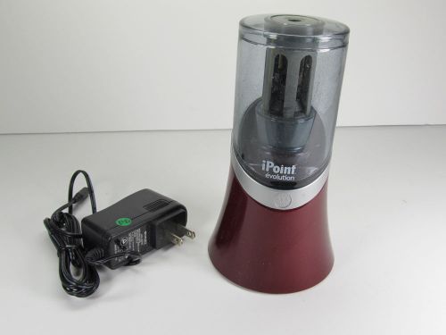 Ipoint Evolution  Electric Pencil Sharpener, Maroon