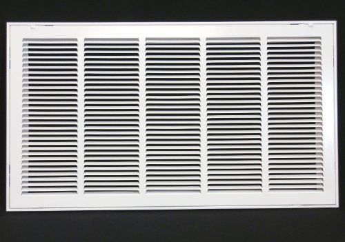 30&#034; x 16&#034; return filter grille - easy air flow - flat stamped face new for sale