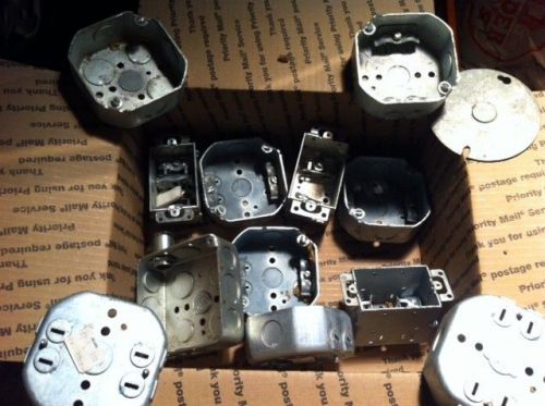 Electrical supplies LOT: Conduit Gang Boxes.  NEW