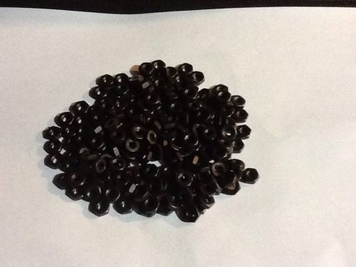 Jergens Black Oxide Steel 10-24 Hex Nuts (200 Pcs)