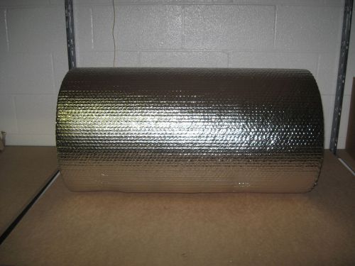 Insulated double foil reflective bubble - 24&#034; x 125&#039; for sale