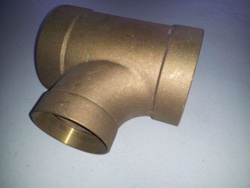 4x4x3 dwv copper cast brass  t for sale