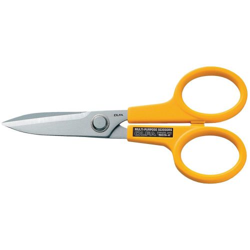 OLFA Scissors, Stainless Steel Serrated Edge 7&#034; (OLFA SCS-2)