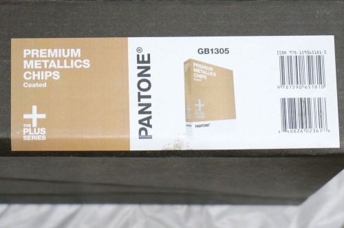 Pantone Plus Series GB1305 Metallic Chips Coated