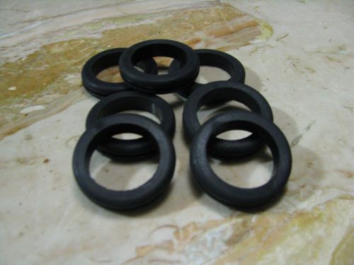 7 rubber grommets  new outside dimension 2 1/8&#034; inside hole is 1 1/2&#034; for sale