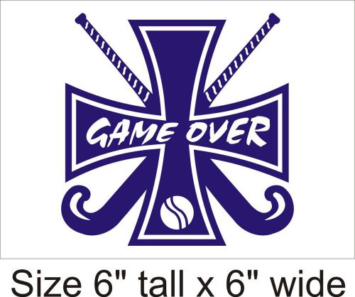 2X Game Over Funny Car Vinyl Sticker Decal Truck Bumper Laptop Gift FAC - 917