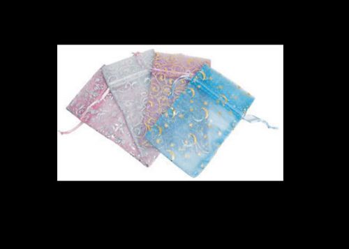 3 Dozen (36 Piece) Assorted Drawstring Fancy Silk Pouch Bags 2.75&#034;x3&#034;
