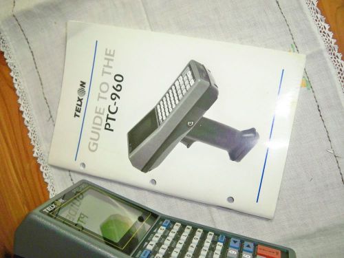 telxon ptc-960, manual, and robot scanner