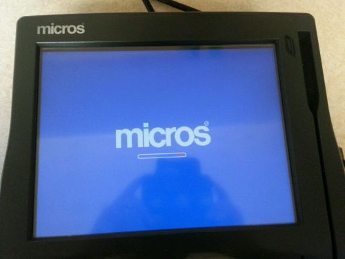Micros Workstation 4 WS4 restaurant pos Terminal 400614-001 Good Cond Windows CE