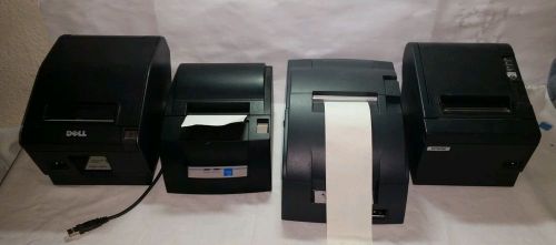 Epson M188B / M129C / citizen CT-S300 DELL T200 Receipt Printer LOT 4 NO power
