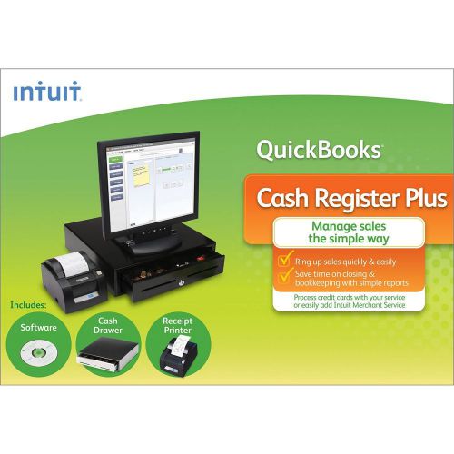 QuickBooks Cash Register Plus Software &amp; Hardware