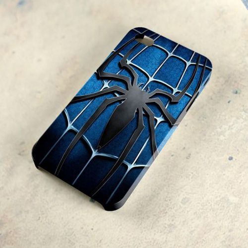Spiderman Superheroes Blue Logo A26 Samsung Galaxy iPhone 4/5/6 Case