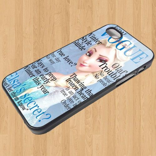 elsa frozen Magazine New Hot Itm Case Cover for iPhone &amp; Samsung Galaxy Gift