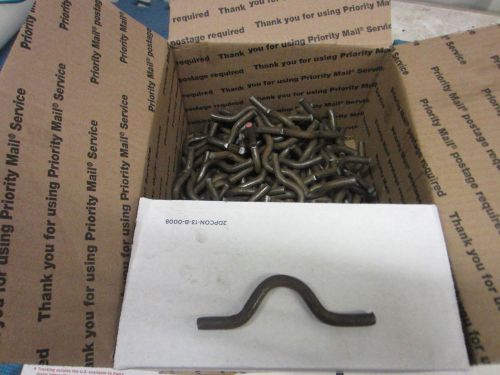 Weld on fence clips size 5/16 by 1 inch lot of 200