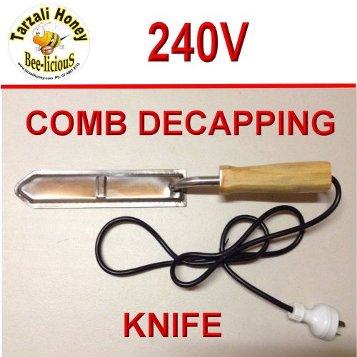 BEEKEEPING 240v ELECTRIC UNCAPPING KNIFE WITH A BUILT IN THERMOSTAT  S STEEL
