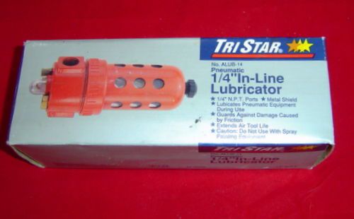 Pneumatic 1/4 Inch In Line Lubricator/Tri Star  #ALUB-14