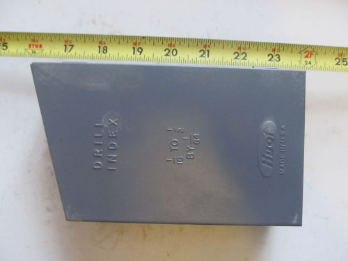 Aircraft tools Drill index   17/64 to 1/2 by 1/64&#039;s
