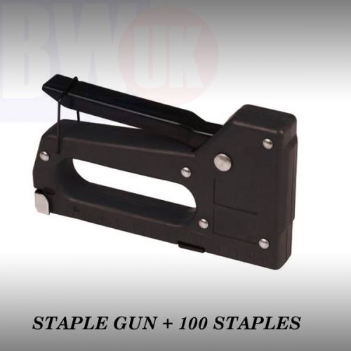 High quality staple gun + 100 staples upholstery tacker diy fabric stapler -s50 for sale
