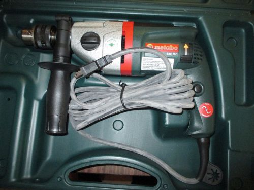 Metabo sbe750 6.2 amp 1/2-inch hammer drill with case for sale