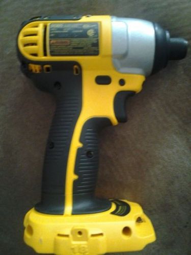 Dewalt 18V 1/4&#034; impact lithium ion drill taken from combo set bare tool