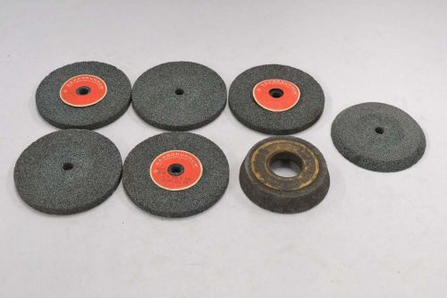 LOT 7 CARBORUNDUM ASSORTED ABRASIVE GRINDING DISK SIZE 3-1/2IN 4IN B334502