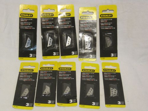 Stanley utility blades lot 30 blade  nip 10-784 11-917 safety knife knives part for sale