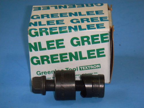 GREENLEE Model 730  3/4&#034; Round Radio Chassis Knockout Punch 500 2411.6 -3 Pc