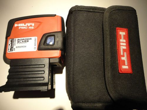 VERY NICE USED HILTI PMC 46 COMBI LASER LEVEL SELF-LEVELING PMC46